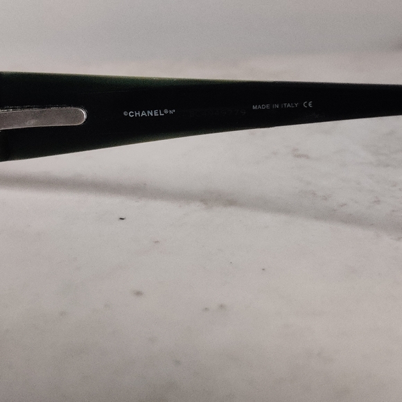 Authentic Chanel Reading Eye Glasses Frame w/Case model 3122 963 - Picture 6 of 12